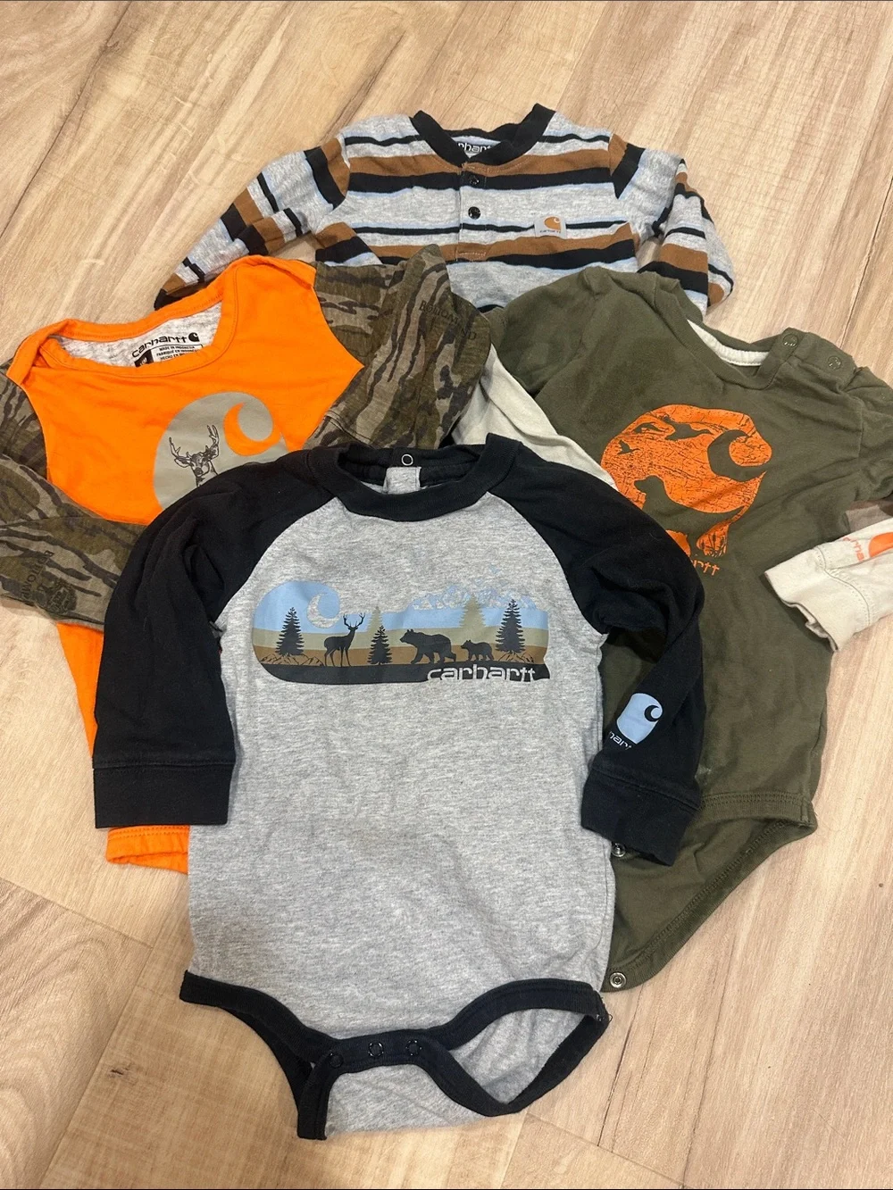 Carhartt Kids' Onesie Bundle 🧡